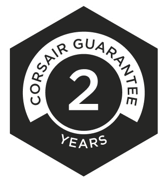 CORSAIR 2 Year warranty badge